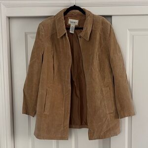 Cherokee Tan Leather Trench Coat
